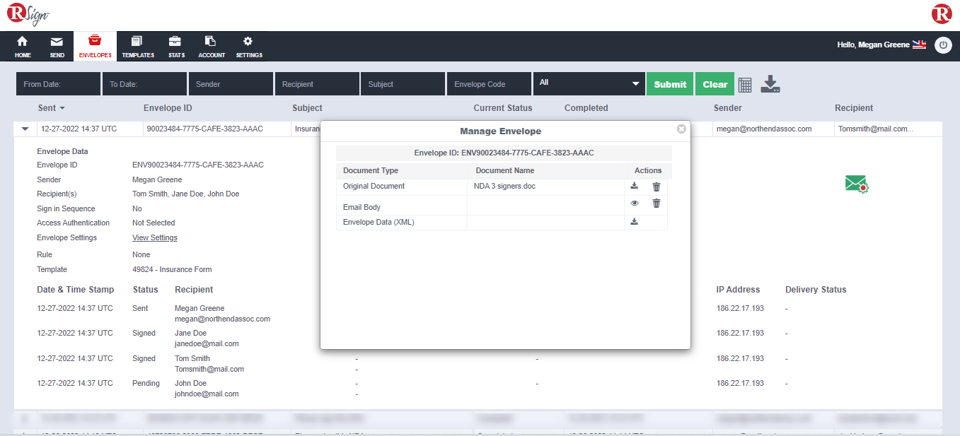 RForms - Static Link Templates for Multiple Signers – Help Center